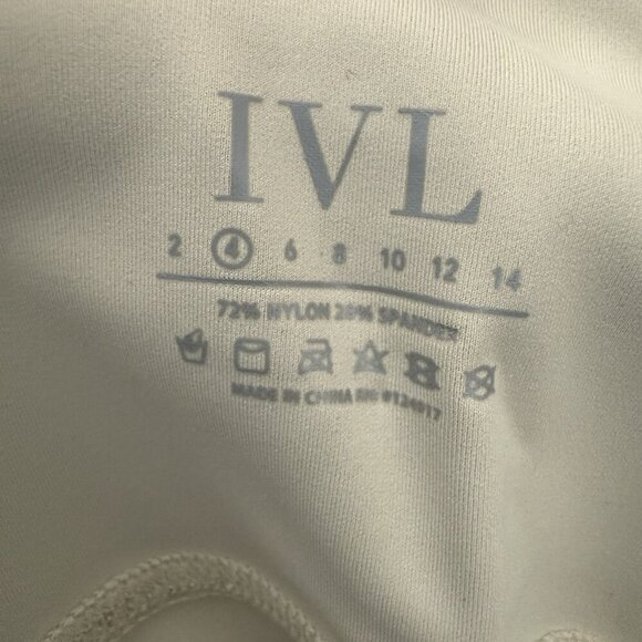 IVL  Collective Women's Taupe Curve Pull On Leggings Size 4 NWT Sports Comfy - Picture 7 of 7